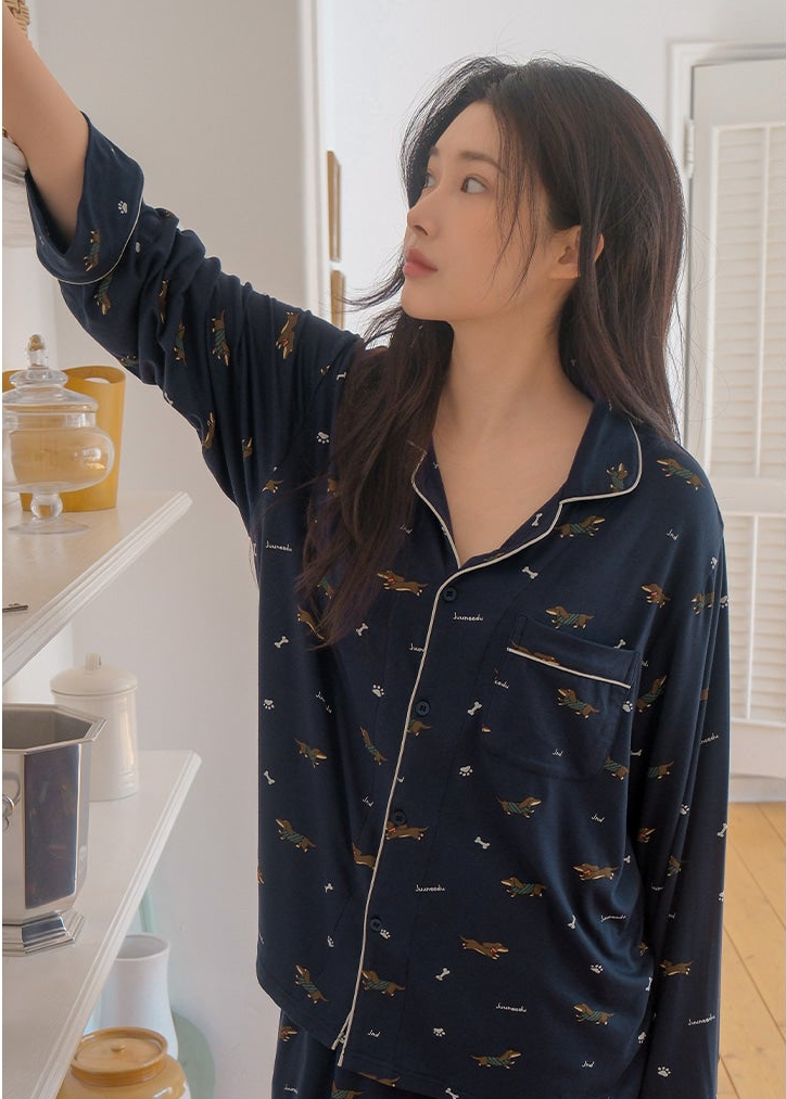 Dachshund LS Pajama Set