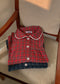 Dear Tartan Check Pajama Set