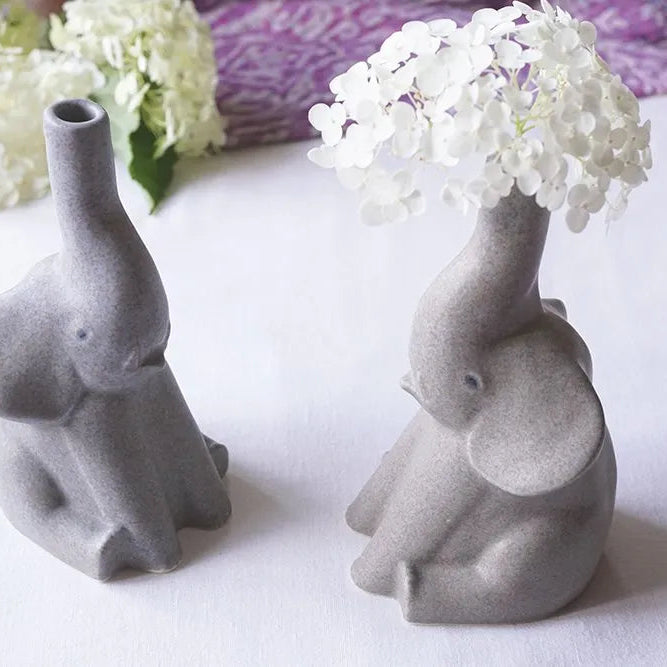 Elephant Bud Vase