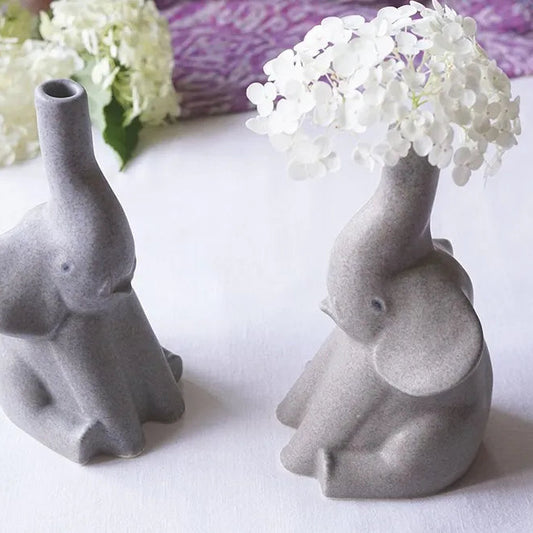 Elephant Bud Vase