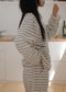 Ultra Warm Polar Fleece Striped PJ Set