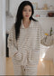 Ultra Warm Polar Fleece Striped PJ Set