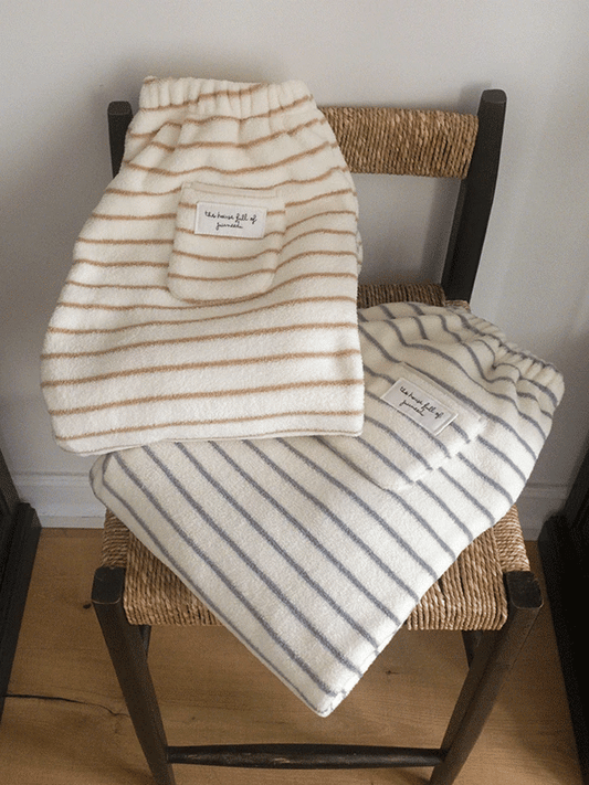 Ultra Warm Polar Fleece Striped PJ Set