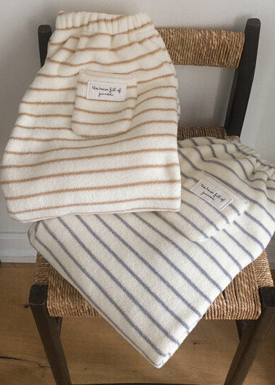 Ultra Warm Polar Fleece Striped PJ Set