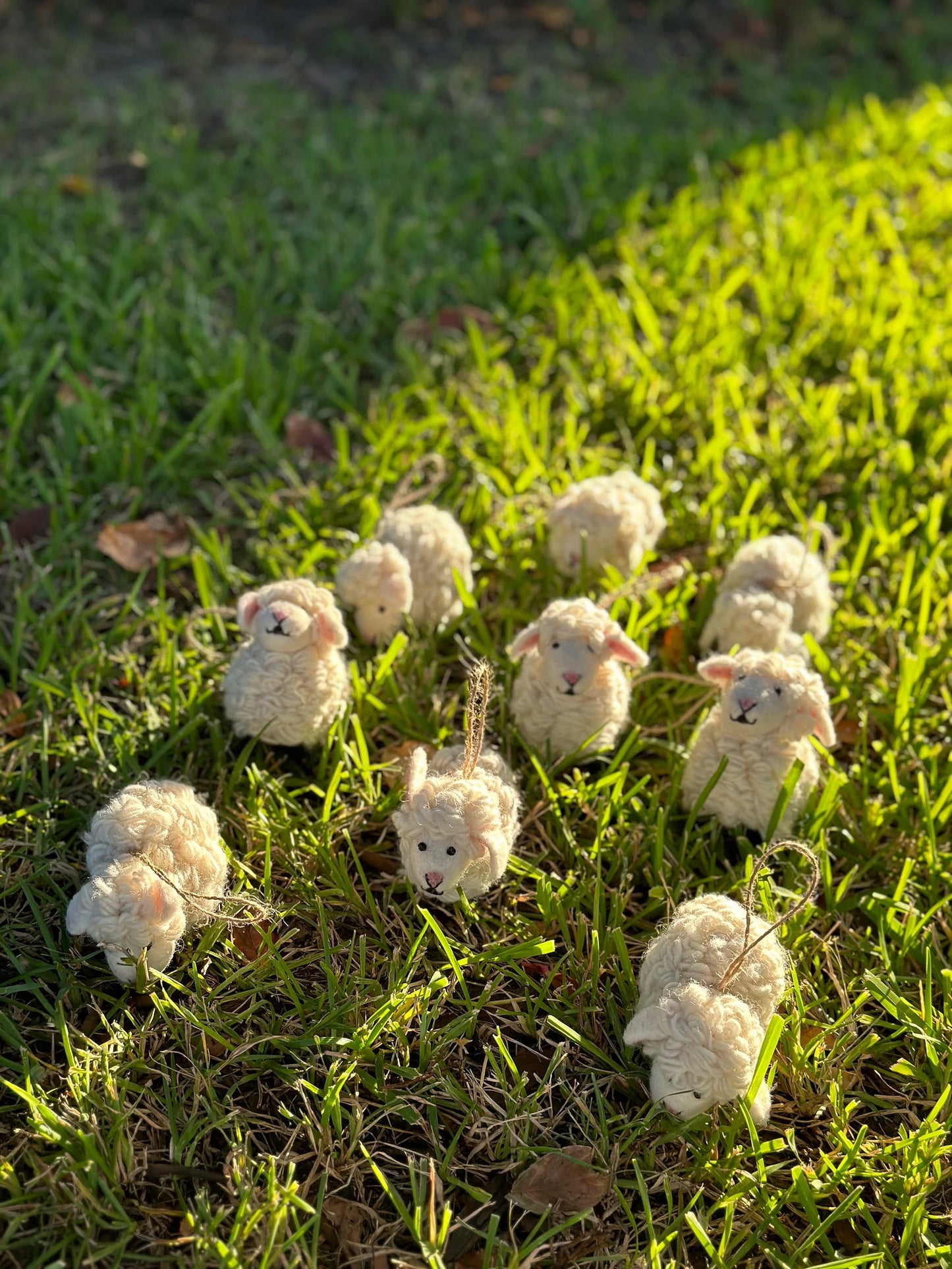 Felt Keychain - Mini Sheep