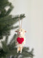 Felt Fluffy Sheep Ornament