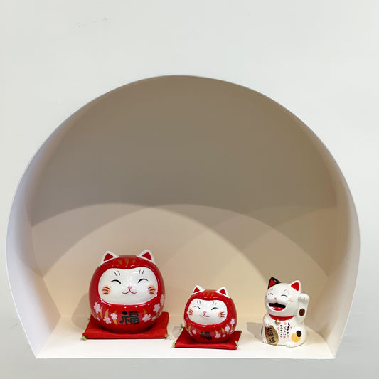 Beckoning Cat Ornament - Piggy Bank