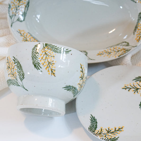 Hasami Ware Artisanal Mimosa Series