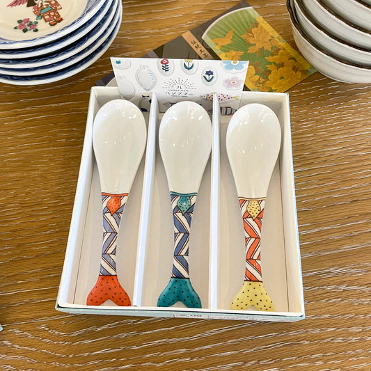 Kutani Ware Spoon Set
