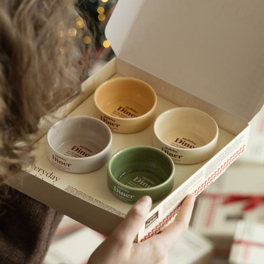 Holiday Diner Sauce Bowl Gift Set - Weekend 7