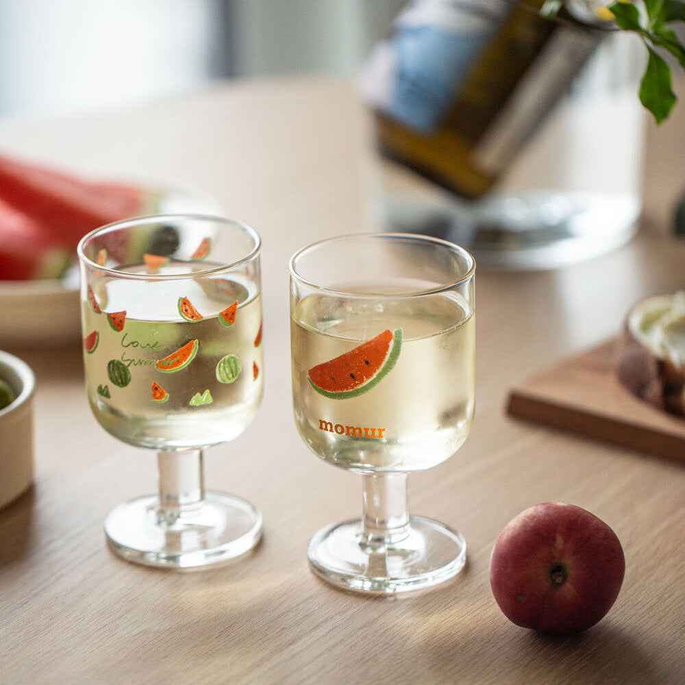 Summer Watermelon Glass