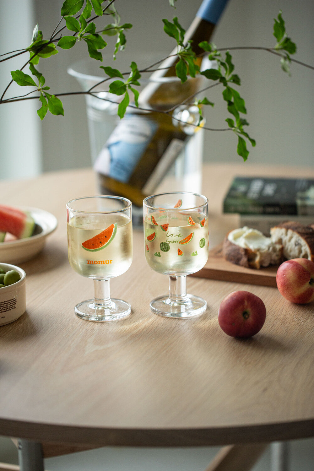 Summer Watermelon Glass