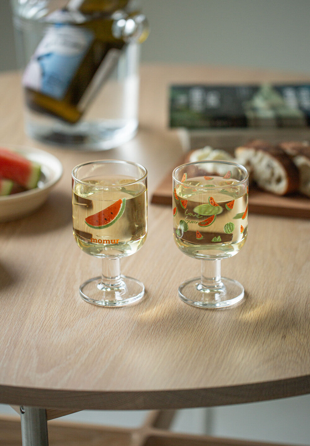 Summer Watermelon Glass