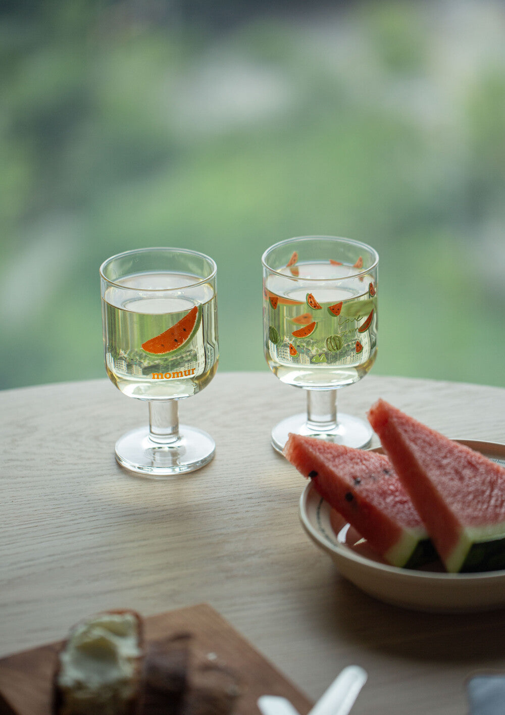 Summer Watermelon Glass