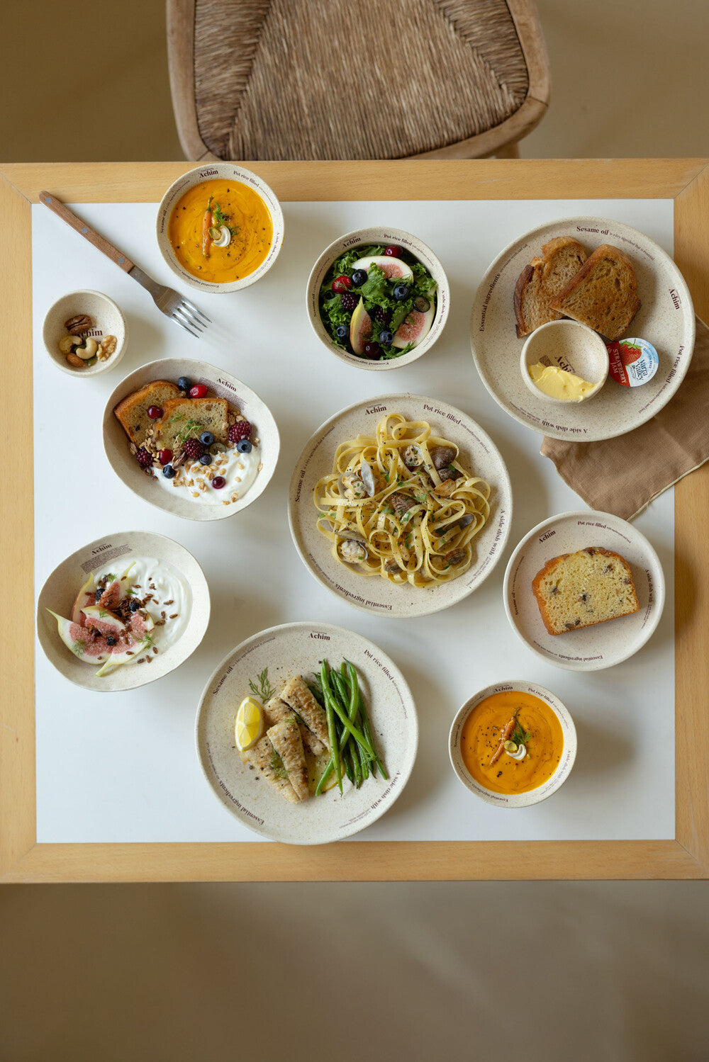 Oat Oval Dessert Bowl - weekend 12