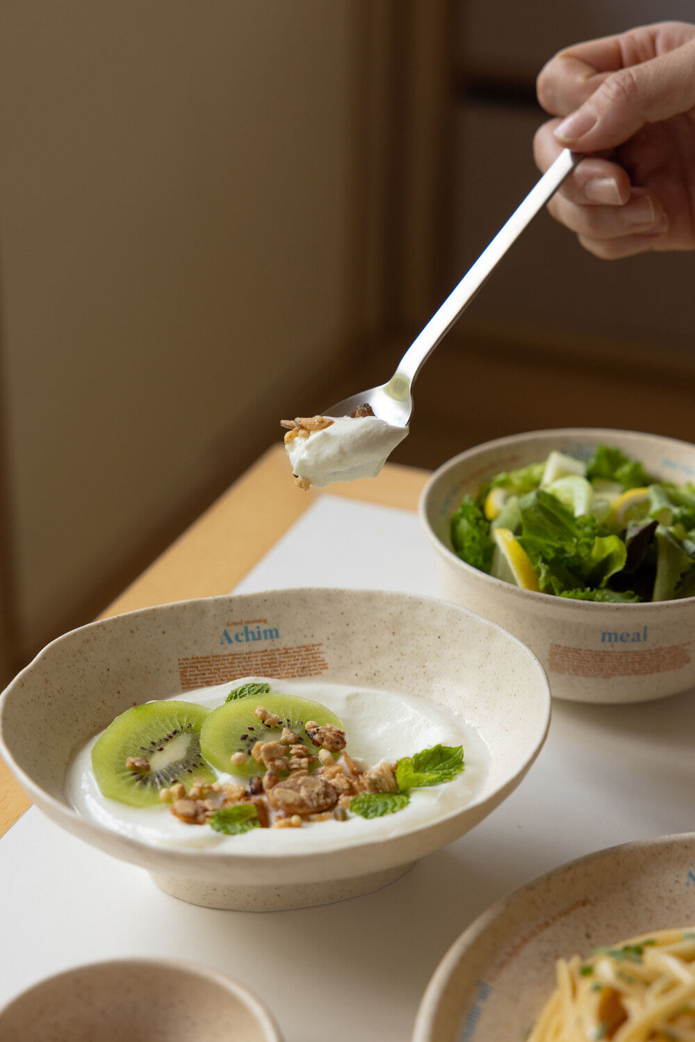 Oat Oval Dessert Bowl - weekend 12