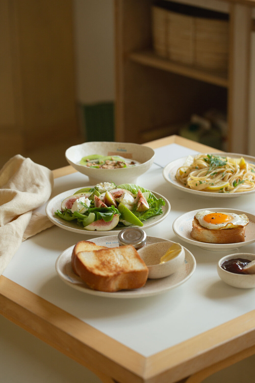 Oat Oval Dessert Bowl - weekend 12