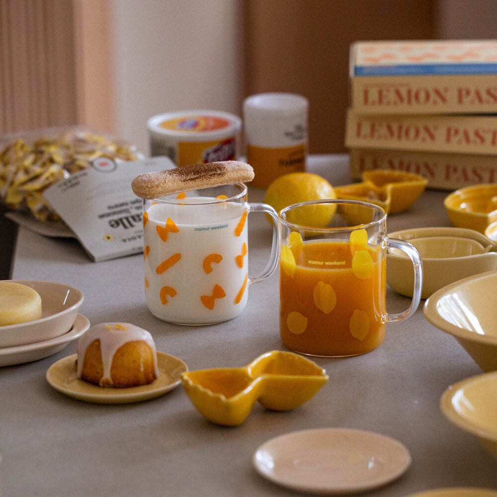 Lemon Pasta Glass