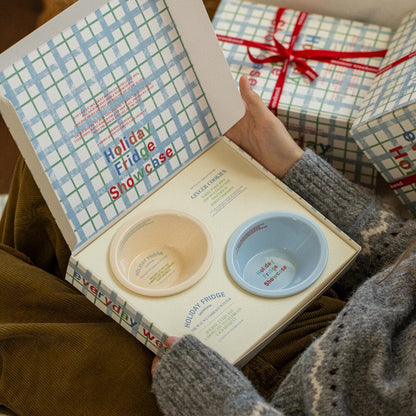 Holiday Showcase Small Oval Bowl Gift Set - Weekend 14