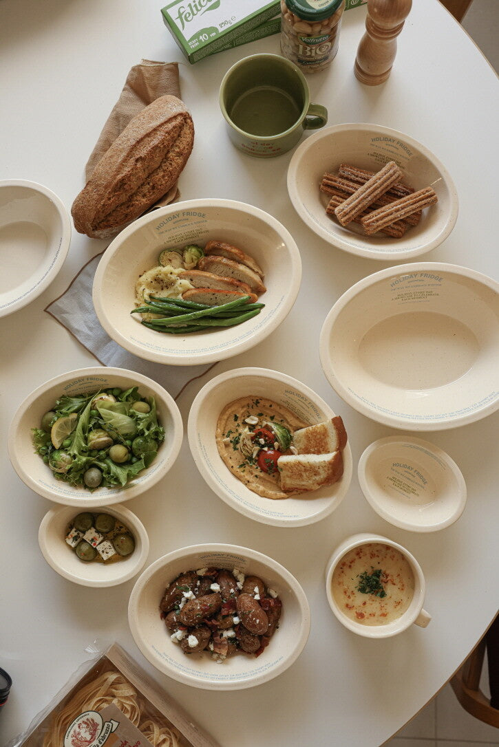 Holiday Showcase Small Oval Bowl Gift Set - Weekend 14