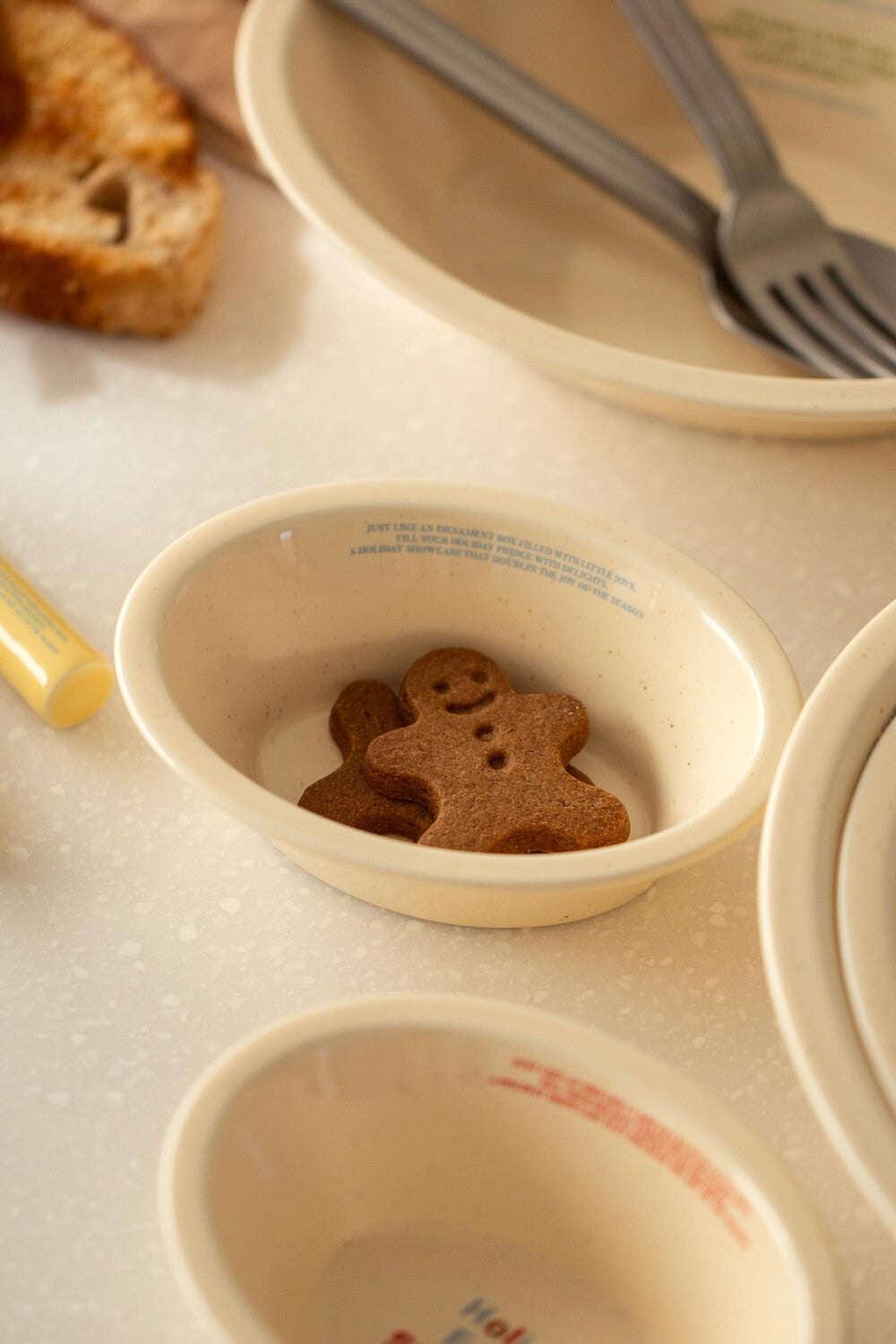 Holiday Showcase Small Oval Bowl Gift Set - Weekend 14