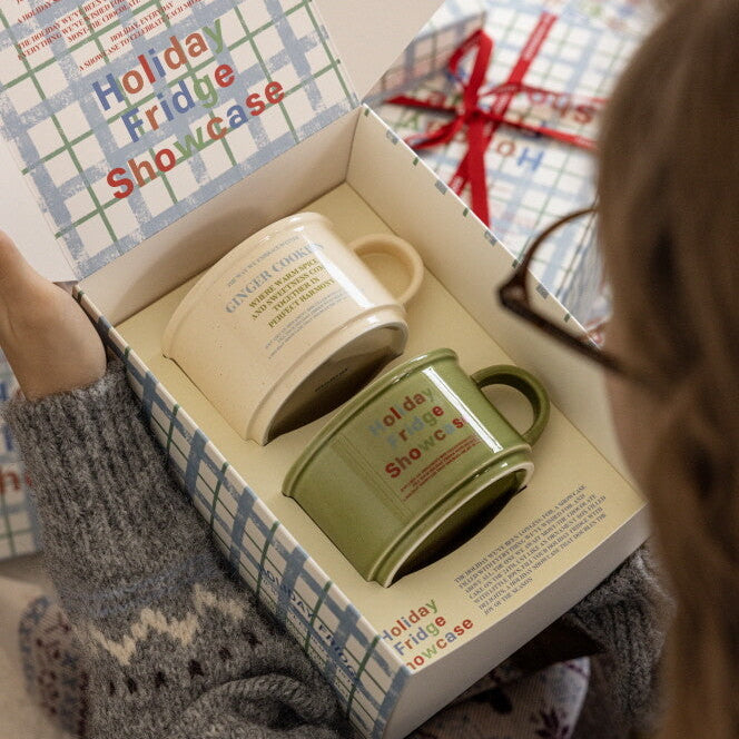 Holiday Fridge Showcase Mug Gift Set - Weekend 14