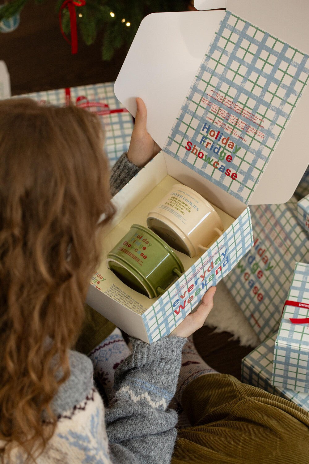 Holiday Fridge Showcase Mug Gift Set - Weekend 14