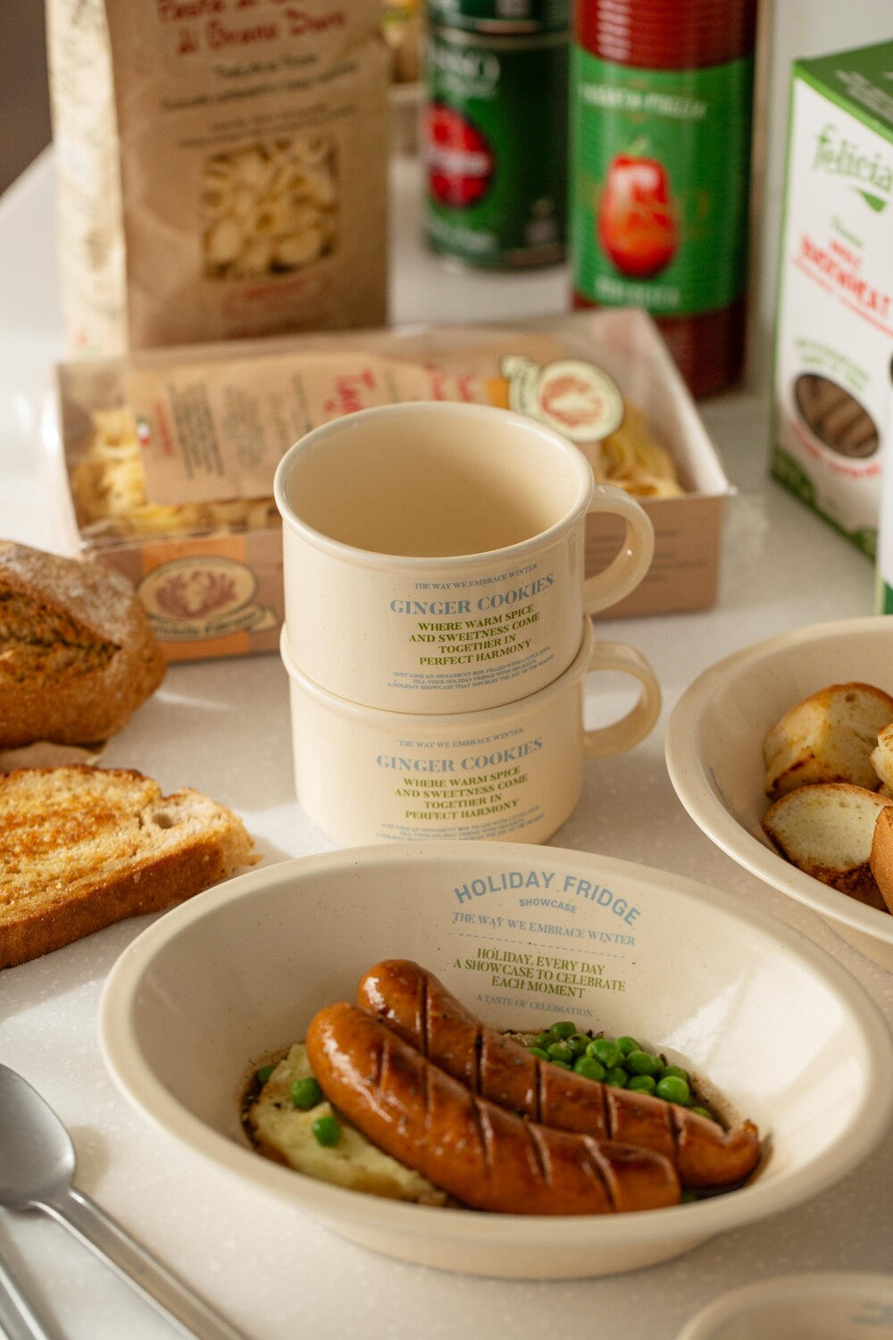 Holiday Fridge Showcase Mug Gift Set - Weekend 14