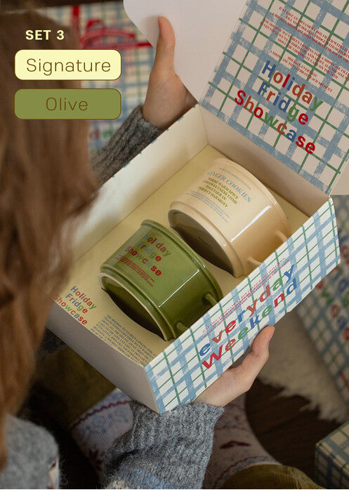 Holiday Fridge Showcase Mug Gift Set - Weekend 14