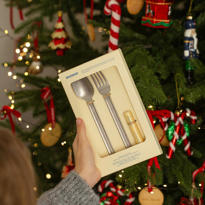 Momur Home Cutlery + Spoon Rest Set