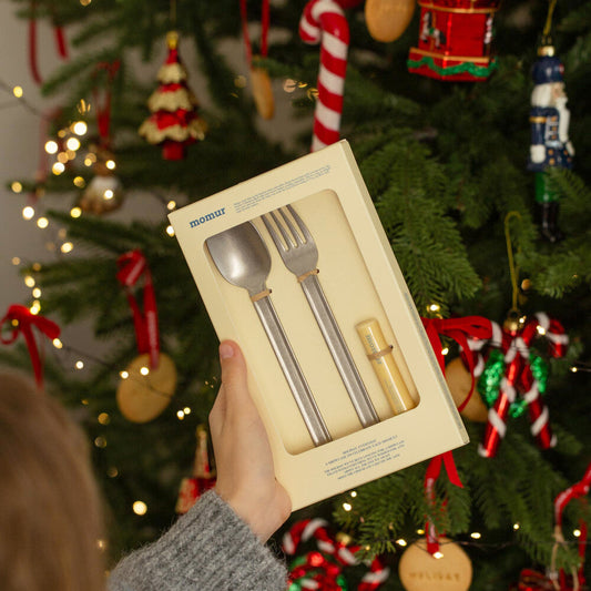 Momur Home Cutlery + Spoon Rest Set