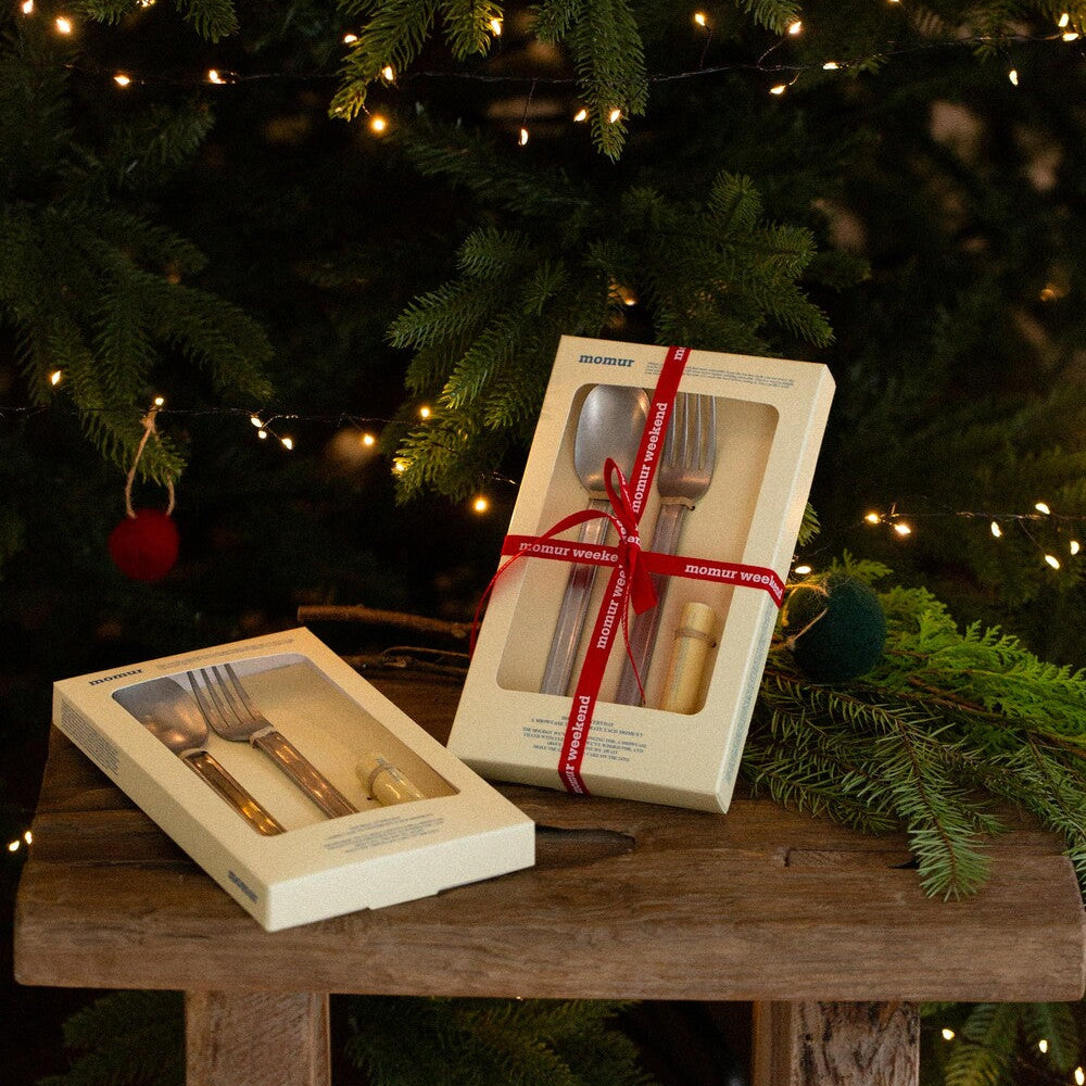 Momur Home Cutlery + Spoon Rest Set