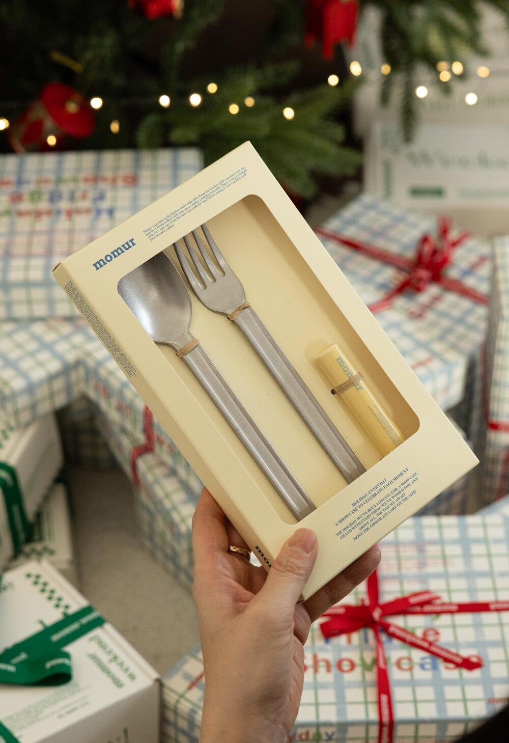 Momur Home Cutlery + Spoon Rest Set