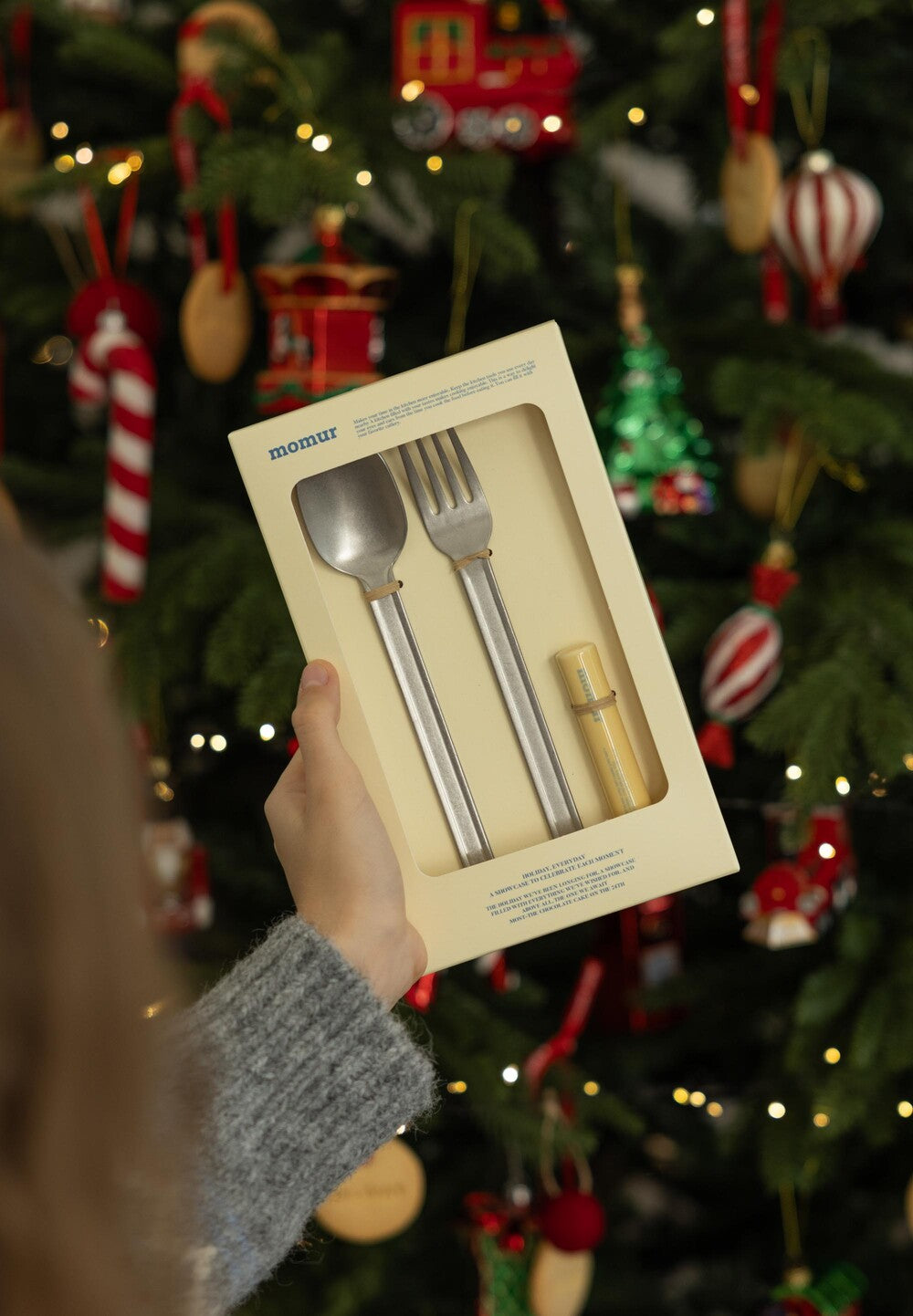 Momur Home Cutlery + Spoon Rest Set