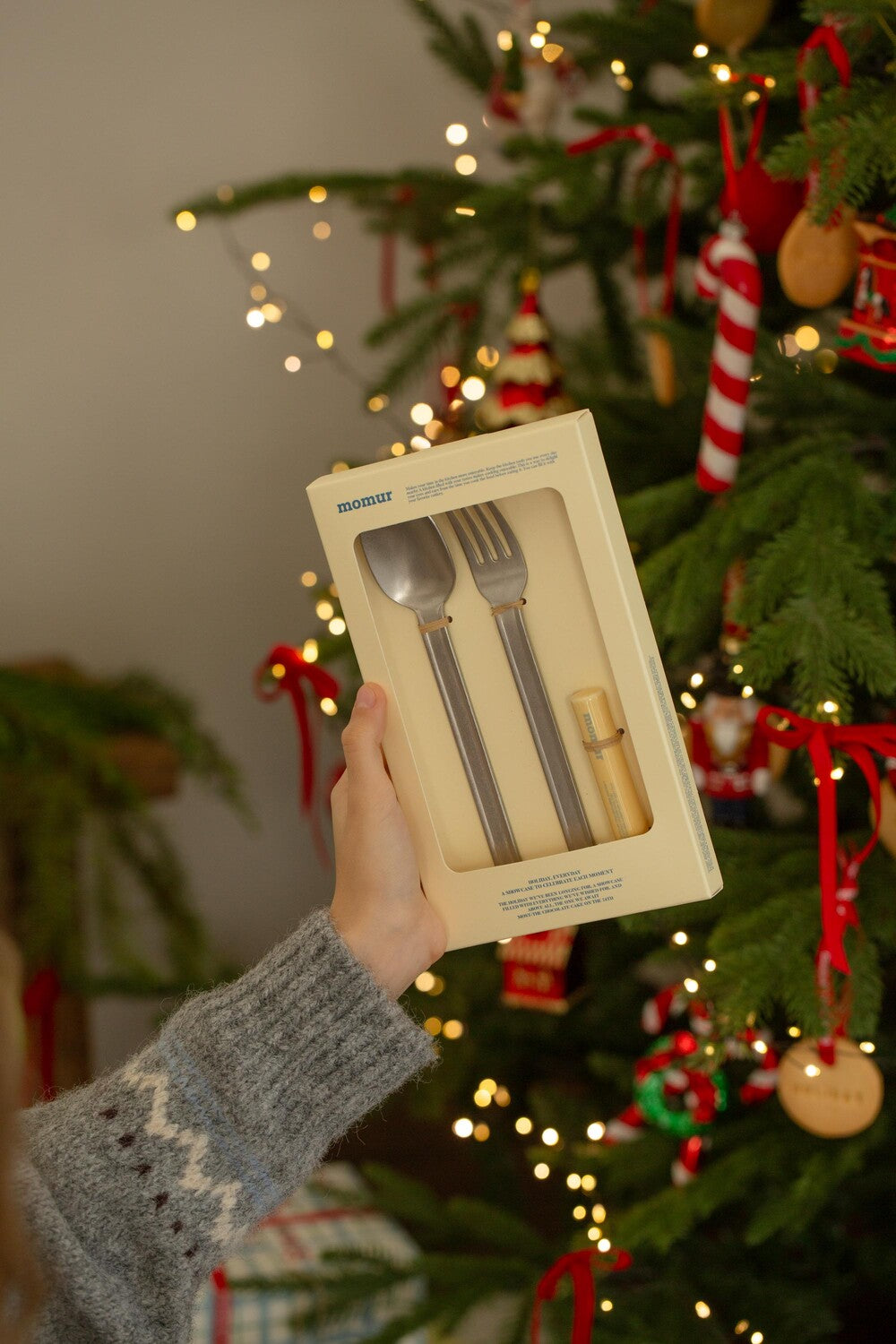 Momur Home Cutlery + Spoon Rest Set