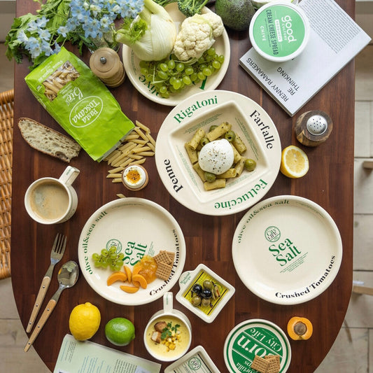 City Life Dining Set 'butter'