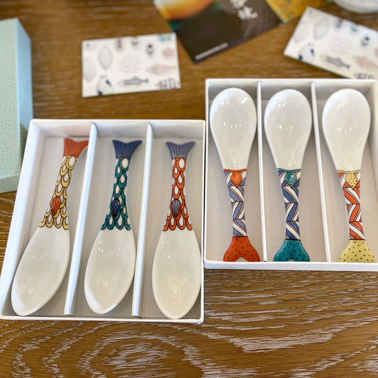 Kutani Ware Spoon Set