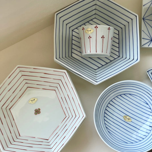 Arita Ware - “Lines” Dining Set