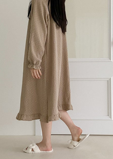 Pin Dot Cotton LS Pajamas