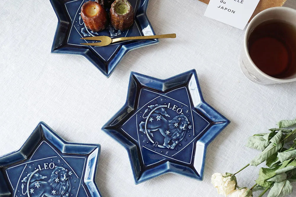 Constellation charm plate - Leo