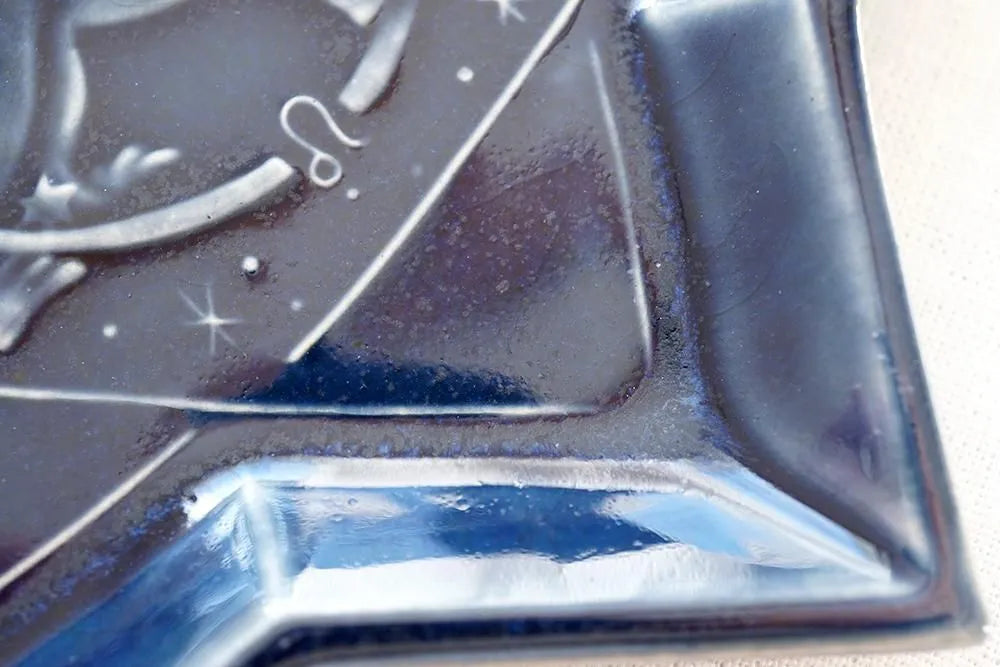 Constellation charm plate - Leo