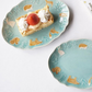 Green Forest Cake Plate