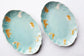 Green Forest Cake Plate