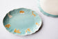 Green Forest Cake Plate