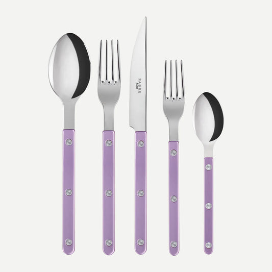 Bistrot Pearly Shiny - Lilac 5pc Set