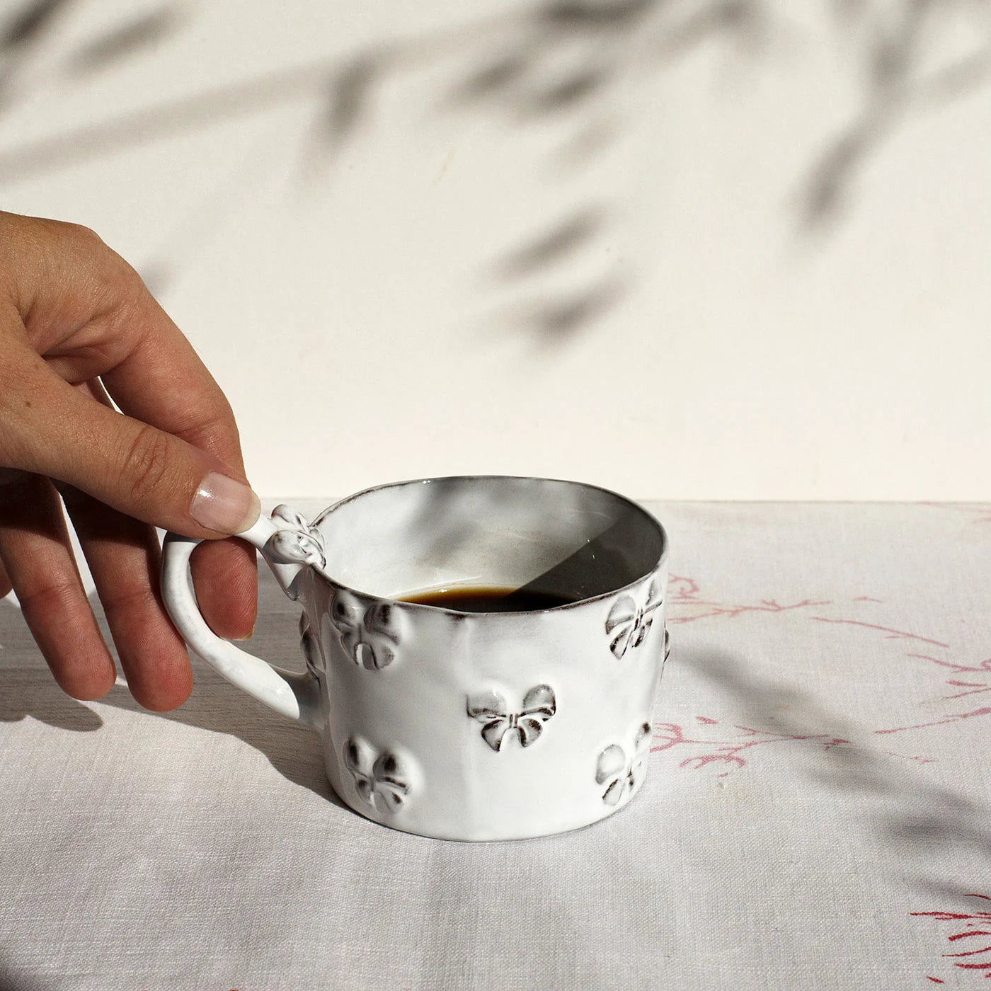 Nœud-Nœud cup with handle