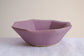 Mashiko Ware Small Plum Octagon Bowl