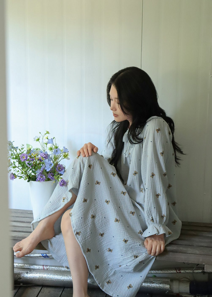Romantic Mandy Bear LS Dress