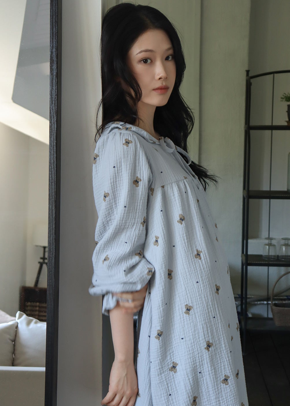 Romantic Mandy Bear LS Dress