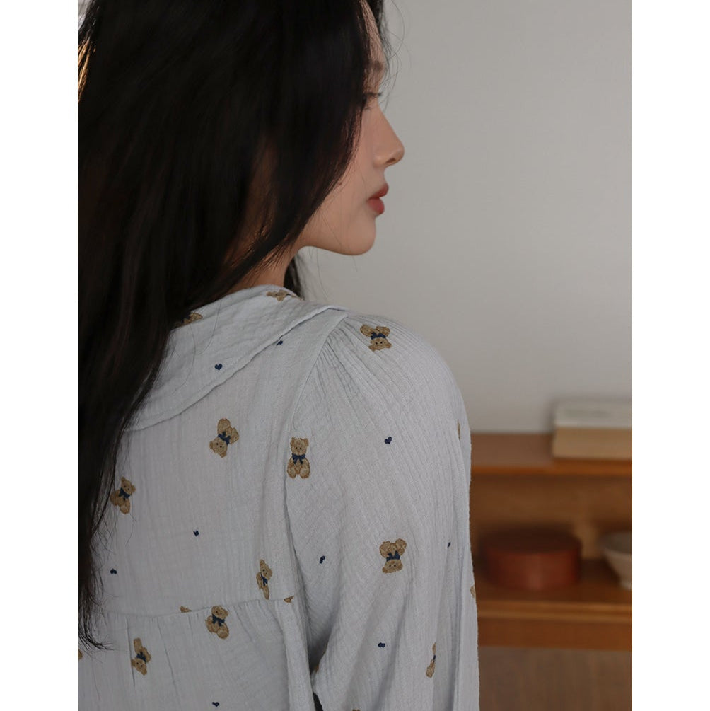 Romantic Mandy Bear LS Dress